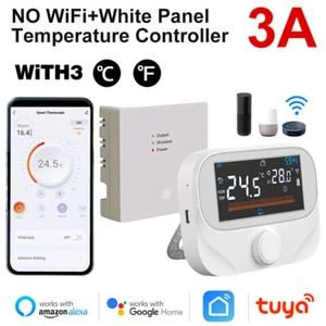 Wifi Smart Thermostat Controller Wireless & RF Receiver Tabletop APP for Google - Picture 1 of 9