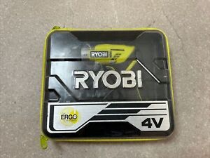 Ryobi Ergo 4V Screwdriver with adapters, case and charger