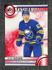 Isak Rosen 2023-24 Upper Deck SP Authentic Future Watch Limited Red #193 - Picture 1 of 2