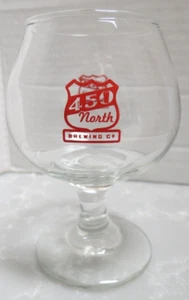 450 North Brewery Co 5,5 once snifter degustazione brandy/liquori - logo rosso - Foto 1 di 8