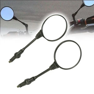 Universal 8mm 10mm Rearview Side Mirrors Fit For Kawasaki KL650 Tengal 89-1991 - Picture 1 of 13