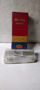 1953 PLYMOUTH LEFT PARKING LAMP LENS LATE PRODUCTION ORIGINAL MOPAR 1527443 NOS - Picture 1 of 6