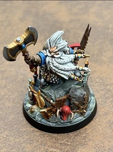 Grombrindal THE WHITE DWARF 500 WARHAMMER AGE OF SIGMAR Commission - Bild 1 von 8
