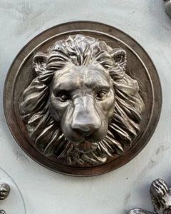 Lion Head Leadwork Motif 140 Mm - Picture 1 of 2