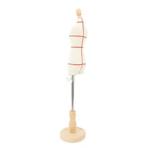 Maniquí Mujer Torso Con Soporte Ajustable Vestido Forma Modista Costura - Imagen 1 de 22