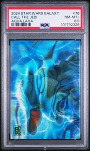 Star Wars Galaxy Call The jedi PSA 8.5 Aqua Lava - Picture 1 of 2