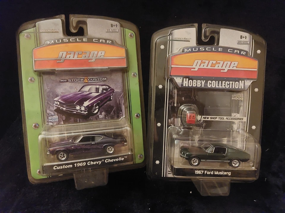 1967 Ford Mustang 2008 Greenlight Muscle Car Garage Hobby Collection 1 64