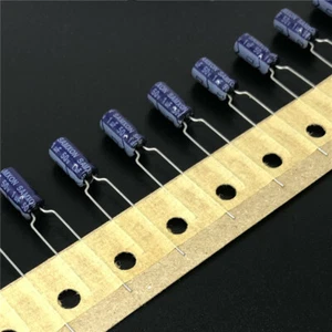10/50/200pcs 1uF 50V 5x11mm SAMXON GS 50V1uF Aluminum Electrolytic capacitor - Picture 1 of 2