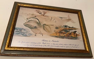 Vintage 1977 C. Robert Perrin "Autumn on Nantucket" Glattwal Lithographie ~9x6" - Bild 1 von 6