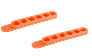 Cargador de revólver de tira rápida Tuff Products 38 357 40 velocidades - paquete de 6 rd 2 - naranja - Imagen 1 de 9