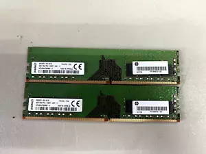8GB (2x4GB) HP 854912-001 PC4-2400T DDR4 Desktop RAM Micron Kingston Memory - Picture 1 of 1