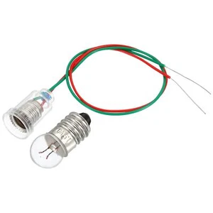 1Set E10 Screw Base 1.5V Bulb Miniature Light Warm Yellow w 5Pcs Lamp Holders - Picture 1 of 7