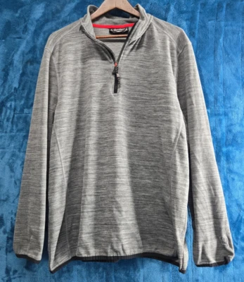 Chaqueta gris Avalanche Outdoor Supply Company XL cuarto cremallera Foto 1 de 4