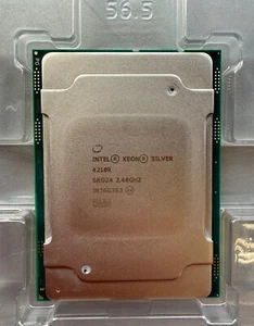 Intel Xeon Silver 4210R 10Core 2.40GHz SRG24 13.75MB 100W CPU Processor - Picture 1 of 2
