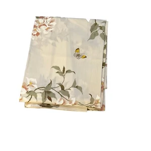 Vintage Spring Maid Floral Twin Flat Sheet No-Iron Percale / NWT - Picture 1 of 4