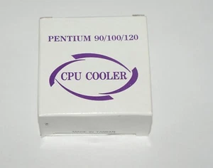 Pentium 1 heatsink and Fan with Molex Connector - Picture 1 of 3