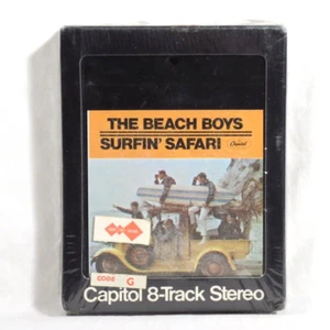 BEACH BOYS - Surfin’ Safari 1969 2nd US Issue 8-TR tape SEALED - Picture 1 of 4