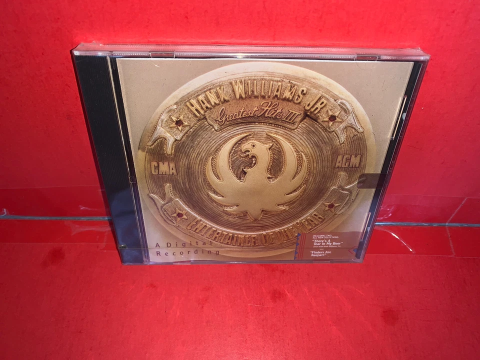 Hank Williams Jr Greatest Hits III 1989 CD Country Warner Bros 25834