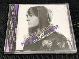 Justin Bieber THE REMIXES China First Edition CD + Promo Sticker Sealed VeryRare - Picture 1 of 4