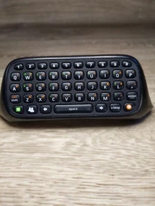 OEM Official Microsoft XBOX 360 Black Keyboard Chatpad Controller Attachment - Picture 1 of 4