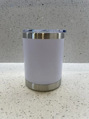 10oz Tumbler Stainless Steel Sip Lid Double Wall Vacuum Insulated Travel Bottle