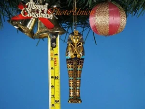 Decoration Xmas Ornament Egypt Pyramid Pharaoh King Tutankhamun Mummy *K1166 A - Picture 1 of 2