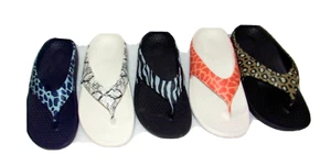 New SPENCO FUSION 2 SAFARI RECOVERY ORTHOTIC THONG SANDALS, 5 color choices, 6 M - Picture 1 of 3