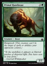 4x Primal Huntbeast MTG Battlebond NM Magic Regular