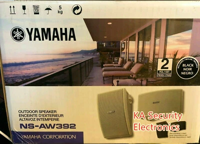 Yamaha Outdoor Speakers NS-AW392 All  Weather  Home outdoor Audio With Brackets - image 1 of 4
