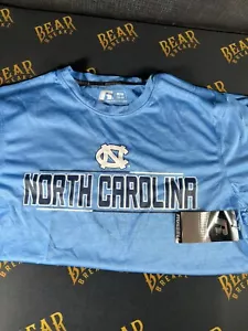 North Carolina Tar Heels Shirt Mens M Blue Russell College Football UNC - Picture 1 of 2