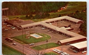 AK AL Troy Viking Motor Lodge Luftaufnahme um 1960 N8 - Bild 1 von 2