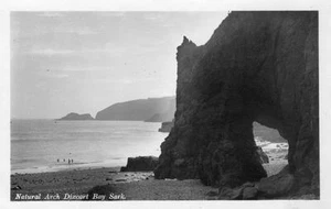 Natural Arch Dixcart Bay Sark unused RP old pc - Picture 1 of 1