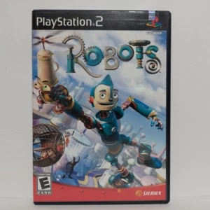 Robots (Sony PlayStation 2 PS2 2005) completos con Cib manual probado envío gratuito - Imagen 1 de 5