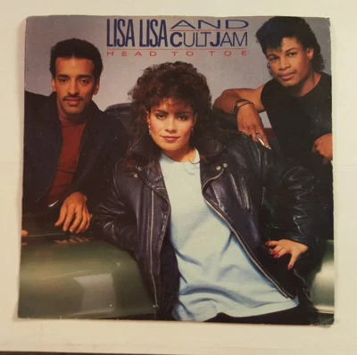 LISA LISA AND CULT JAM Head To Toe 7" Vinyl 1987 Columbia 38-07008 EX/EX Foto 1 de 4
