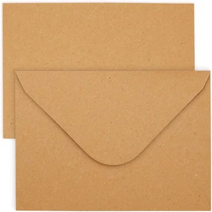 Kraft Paper Invitation Envelopes 4X6 for Special Occasions, Such as Wedding, Bab - Picture 1 of 12