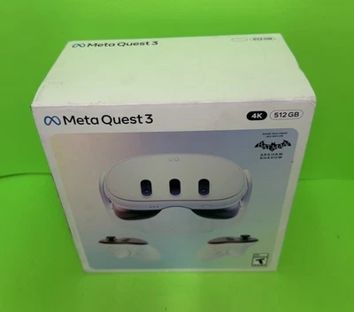 Meta Quest 3 4K Standalone VR Headset (White) 512GB w/ Batman: Arkham Shadow - Image 1 of 4