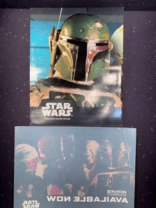 Star Wars TCG Rogues and Scoundrels Promo Window Cling and Poster - Picture 1 of 6