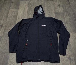 Berghaus ' HydroShell Hooded & Waterproof ' Jacket - Mens XXL - Black - Picture 1 of 8