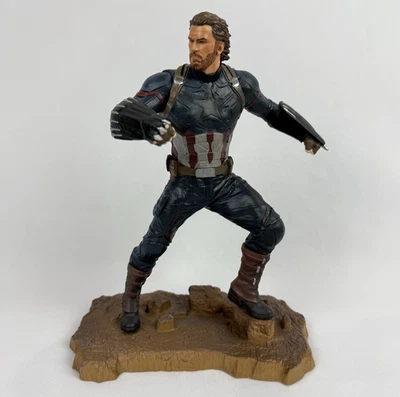 Diamond Select Gallery Infinity War Captain America 10 in Statue Marvel Avengers - Image 1 of 4