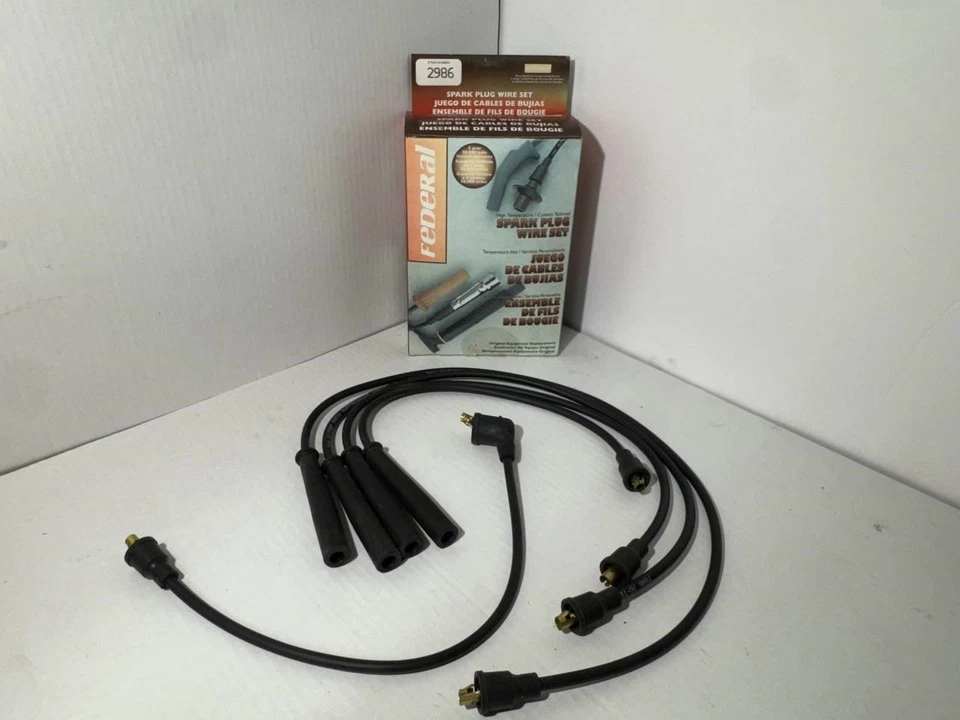 Spark Plug Wires 7mm for 1988-1990 1991 1992 Mazda MX-6 626 1987-1993 B2200 L4 - Image 1 of 3