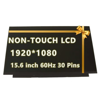 15.6" FHD IPS EDP 30 Pin LCD Screen for Dell 0N39X1 N39X1 0GJV1M GJV1M 1920*1080 - Image 1 of 4