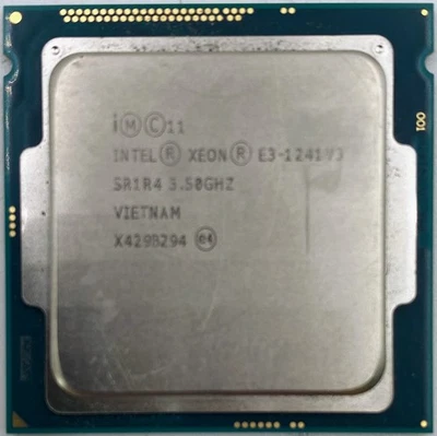 Intel Xeon E3-1241 v3 SR1R4 3.50GHz Quad-Core Processor - Image 1 of 2