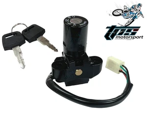 IGNITION SWITCH MAIN BARREL & KEYS FITS: SUZUKI GSF 400 BANDIT  1991 - 1993 - Picture 1 of 3
