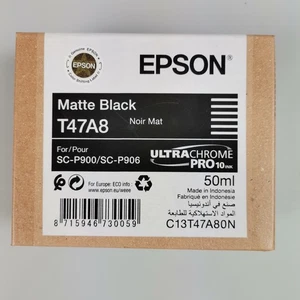 Original Epson T47A8 Tintenpatrone Mattschwarz (C13T47A80N) - 2027 - Bild 1 von 2