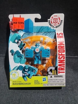 Hasbro Transformers RID Robots in Disguise Mini-Con Bashbreaker Action Figure - Image 1 of 4