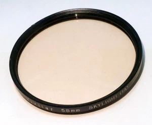 Vivitar 58mm Skylight 1A Filter - Picture 1 of 7