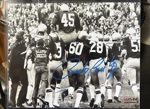 Foto Rudy Ruettiger autografata firmata 8x10 - Notre Dame irlandese - RARA! - con certificato di autenticità - Foto 1 di 2