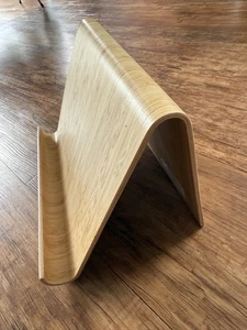 IKEA VIVALLA Tablet & Cookbook Stand Bamboo Veneer Wooden Holder 26x17cm - Picture 1 of 3