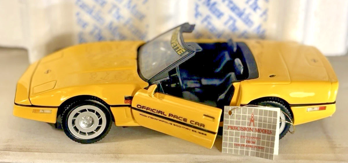 絶版 フランクリンミント シボレーコルベット C4 1/24 1986 CHEVROLET
