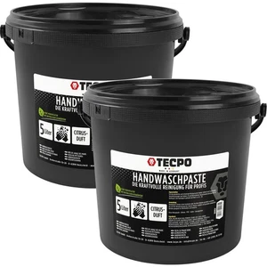 HANDWASCHPASTE 2x5 LITER WERKSTATT HANDREINIGER REINIGUNGSPASTE HANDSEIFE CITRUS - Bild 1 von 4